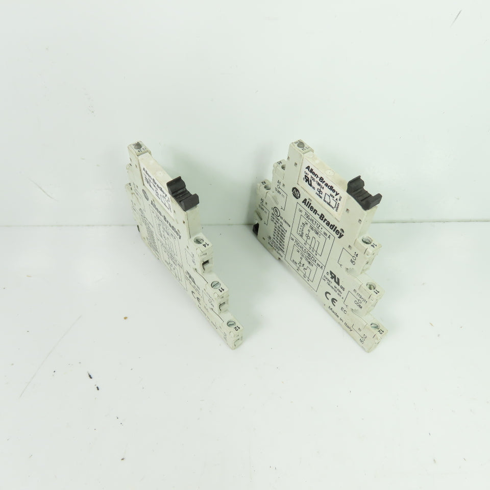 Allen-Bradley 700-HLT1Z 700-HLT1Z24 Terminal Block Relay 24VDC Lot of 2