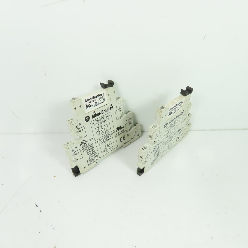 Allen-Bradley 700-HLT1Z 700-HLT1Z24 Terminal Block Relay 24VDC Lot of 2