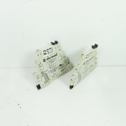 Allen-Bradley 700-HLT1Z 700-HLT1Z24 Terminal Block Relay 24VDC Lot of 2
