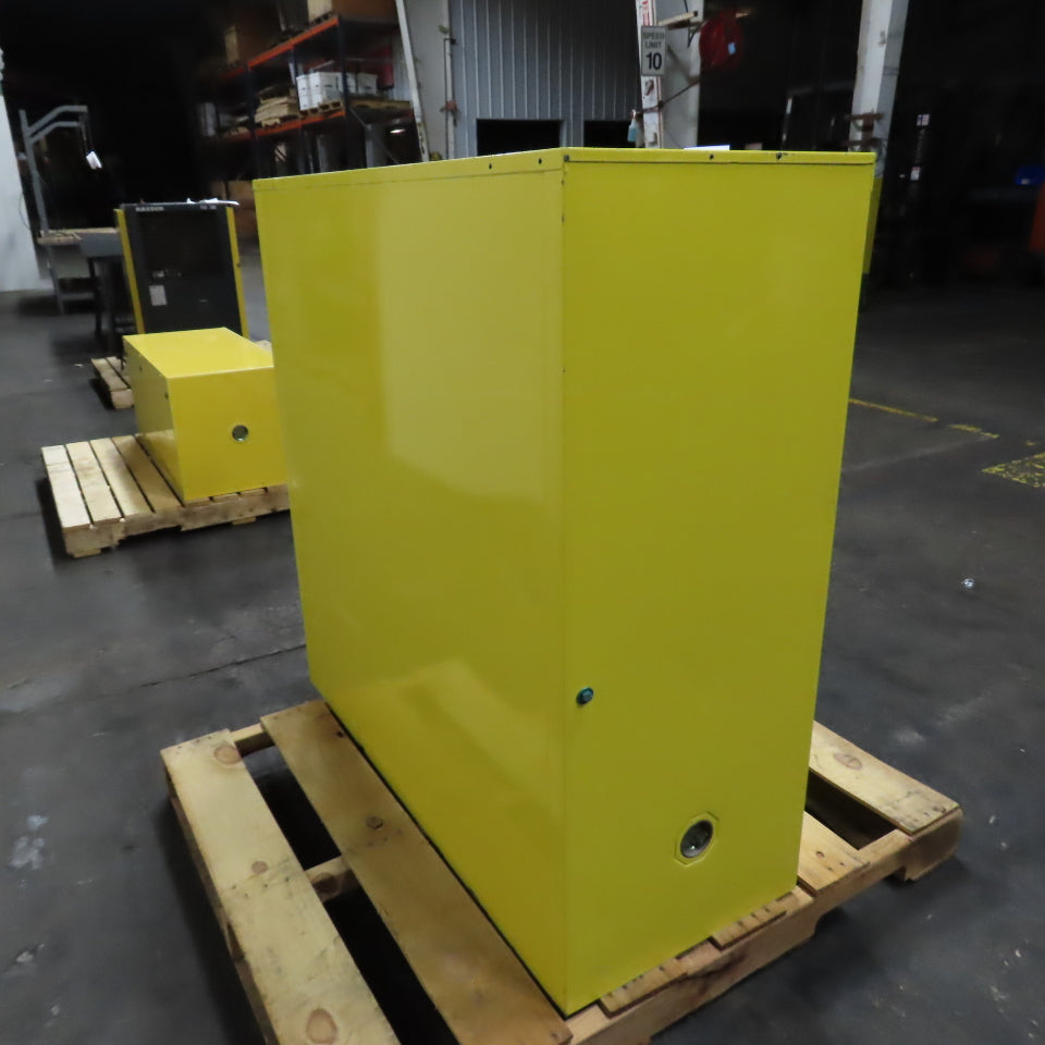 Securall P140 40 Gallon Flammable Liquid Storage Cabinet No Shelf 43"x 18"x 44"T