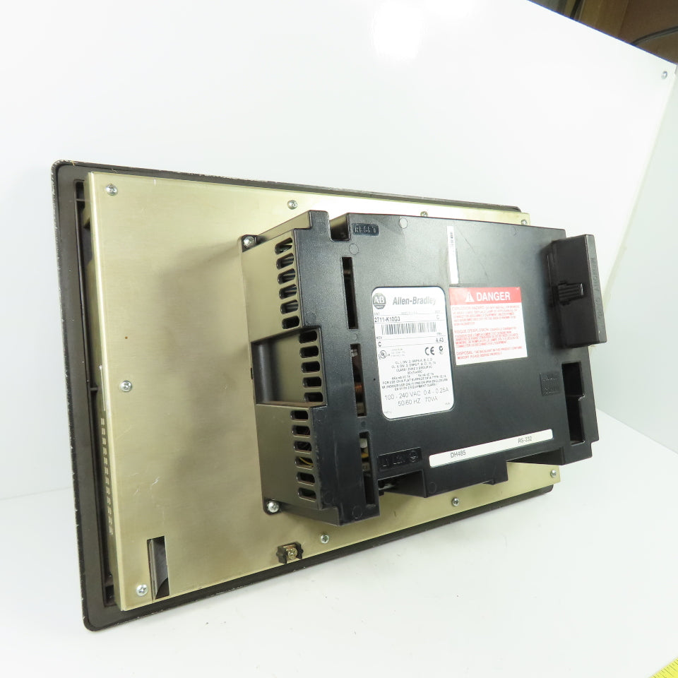 Allen-Bradley 2711-K10G3 PanelView 1000 Operator Interface Ser C Rev C FRN 4.43