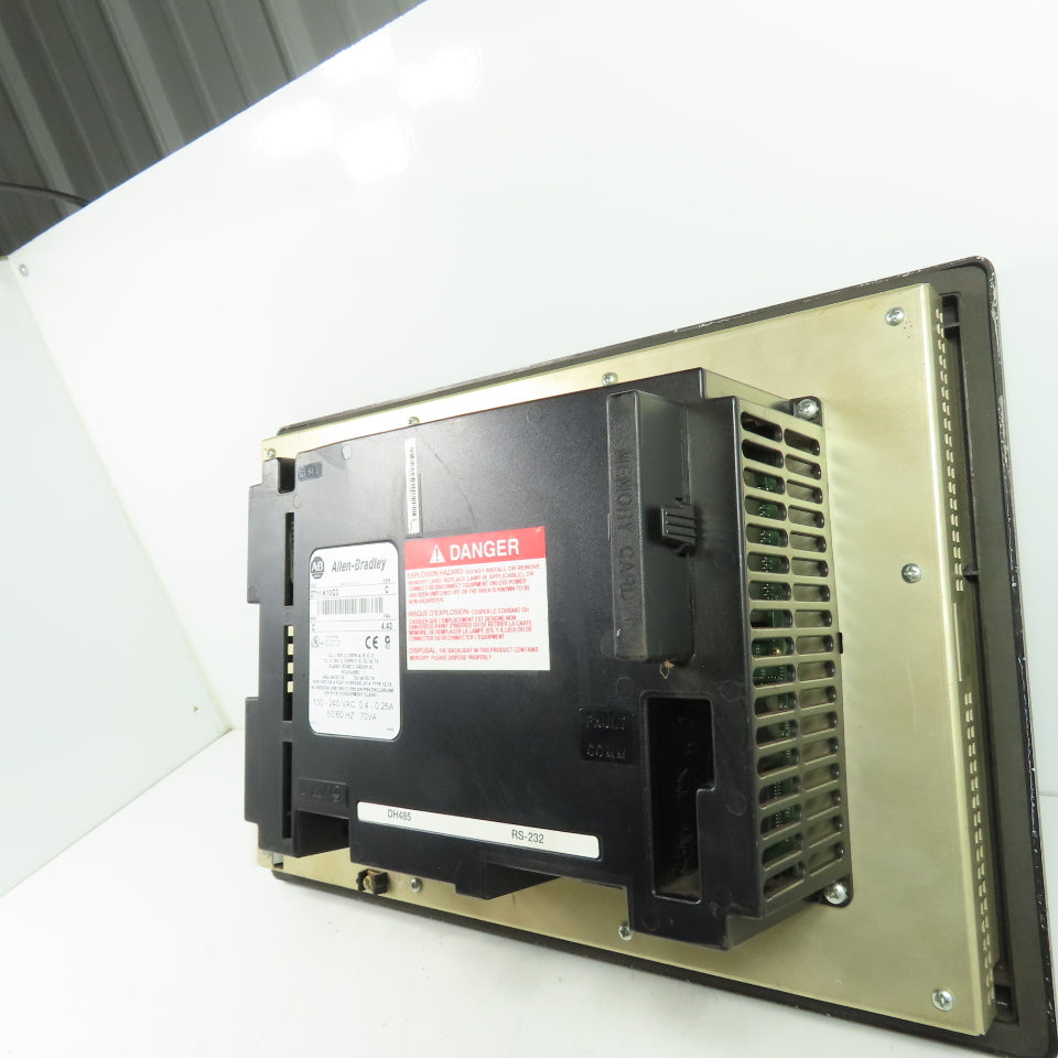 Allen-Bradley 2711-K10G3 PanelView 1000 Operator Interface Ser C Rev C FRN 4.43