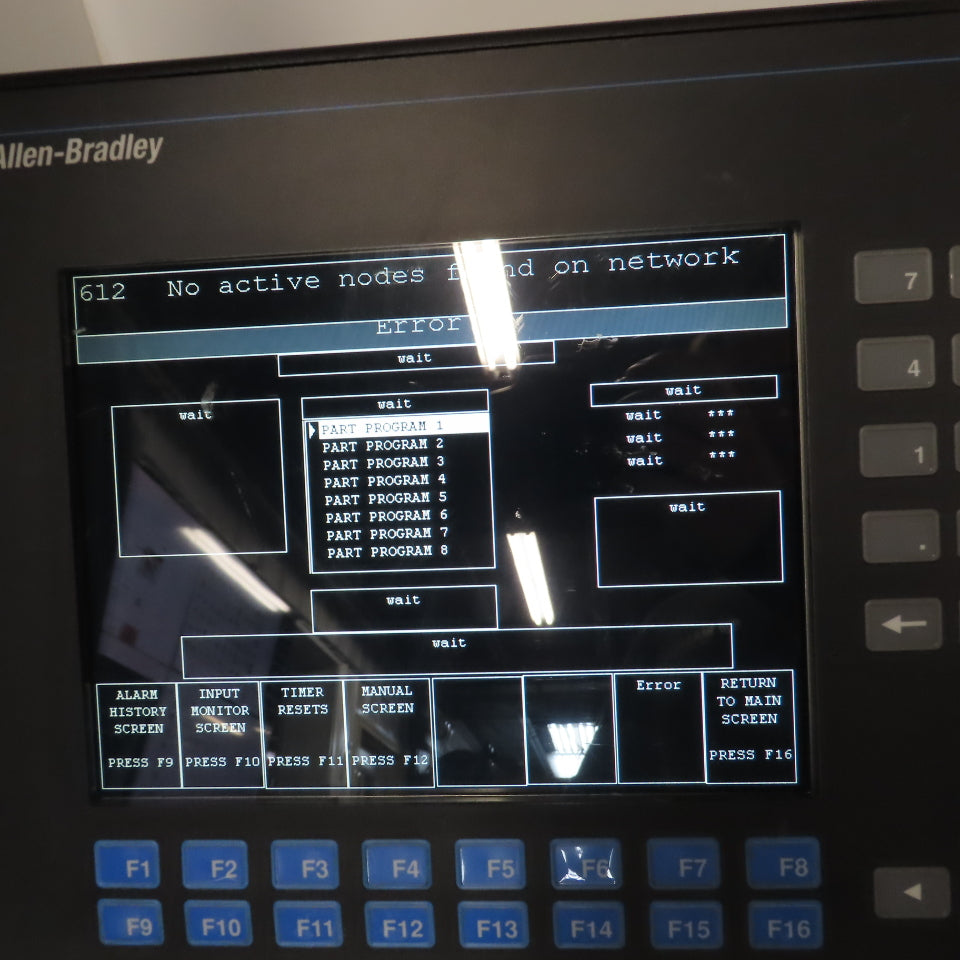 Allen-Bradley 2711-K10G3 PanelView 1000 Operator Interface Ser C Rev C FRN 4.43