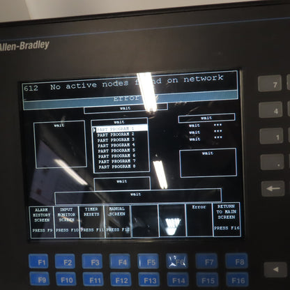Allen-Bradley 2711-K10G3 PanelView 1000 Operator Interface Ser C Rev C FRN 4.43