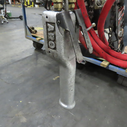 ARO 7756D 1/2 Ton 1000LB Air Pneumatic Chain Hoist 12' Lift W/ Pendant