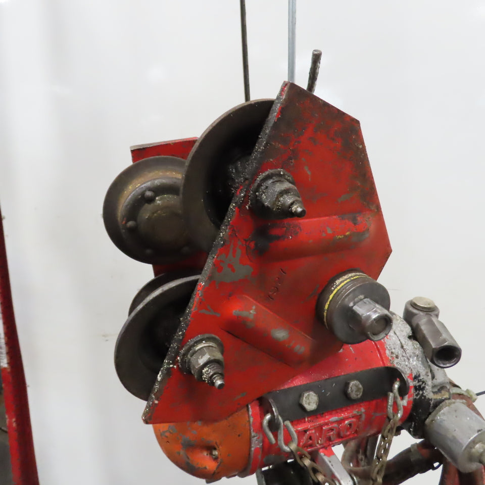 ARO 7756DTS 1/2 Ton 1000LB Air Pneumatic Chain Hoist 10' Lift W/ Pendant