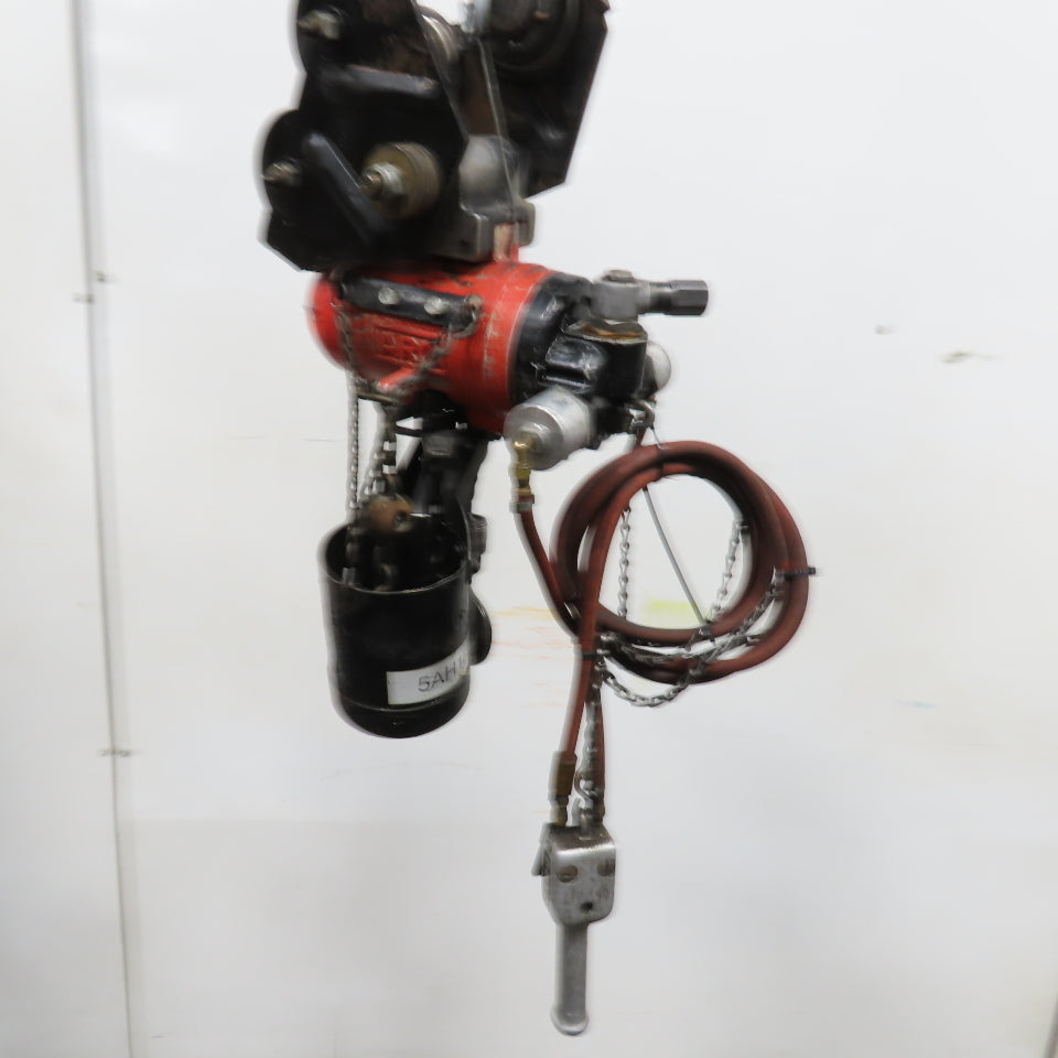 ARO 7756DT 1/2 Ton 1000LB Air Pneumatic Chain Hoist 12' Lift W/ Pendant