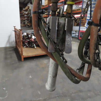 zzz zzz ARO 7756DT 1/2 Ton 1000LB Air Pneumatic Chain Hoist 12' Lift W/ Pendant