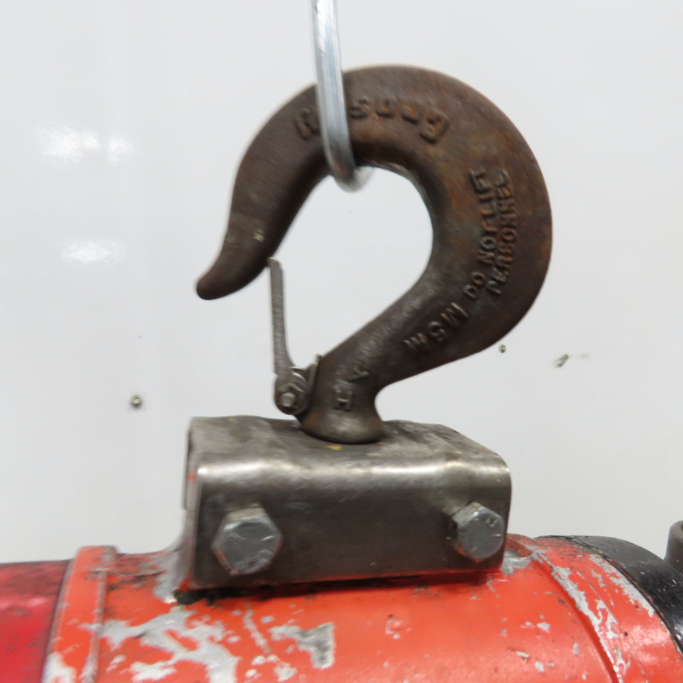 ARO 7756DT 1/2 Ton 1000LB Air Pneumatic Chain Hoist 10' Lift W/ Pendant