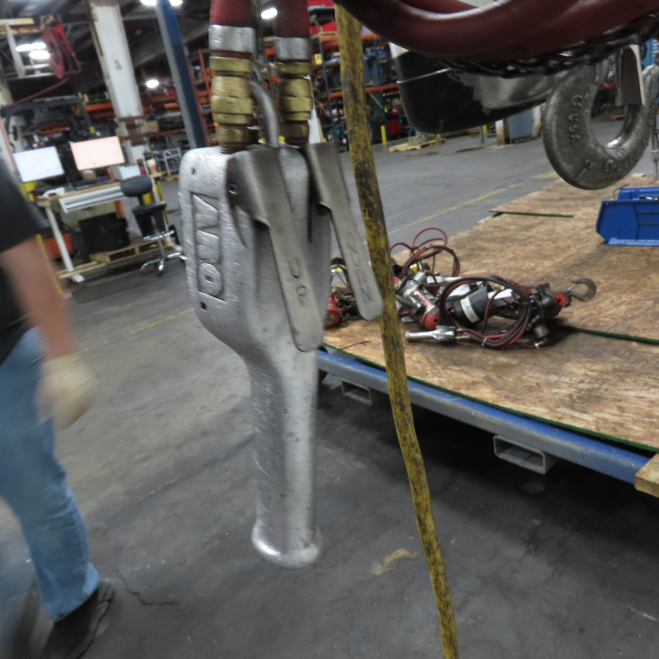 ARO 7756DT 1/2 Ton 1000LB Air Pneumatic Chain Hoist 10' Lift W/ Pendant