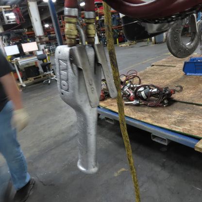 ARO 7756DT 1/2 Ton 1000LB Air Pneumatic Chain Hoist 10' Lift W/ Pendant