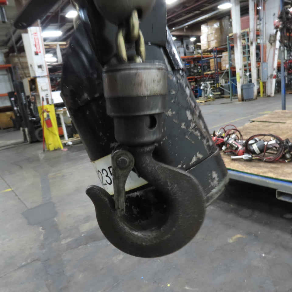ARO 7756CT 1/2 Ton 1000LB Air Pneumatic Chain Hoist 10' Lift W/ Pendant