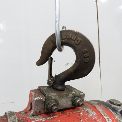 ARO 7756CT 1/2 Ton 1000LB Air Pneumatic Chain Hoist 10' Lift W/ Pendant