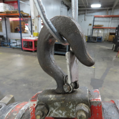 ARO 7756C 1/2 Ton 1000LB Air Pneumatic Chain Hoist 10' Lift W/ Pendant
