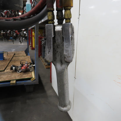 ARO 7756ET 1/2 Ton 1000LB Air Pneumatic Chain Hoist 10' Lift W/ Pendant