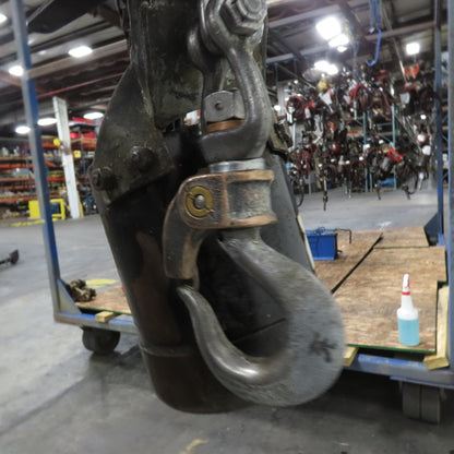 ARO 7756DT 1/2 Ton 1000LB Air Pneumatic Chain Hoist 10' Lift W/ Pendant