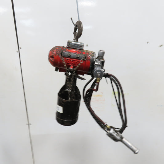 ARO 7756DT 1/2 Ton 1000LB Air Pneumatic Chain Hoist 10' Lift W/ Pendant