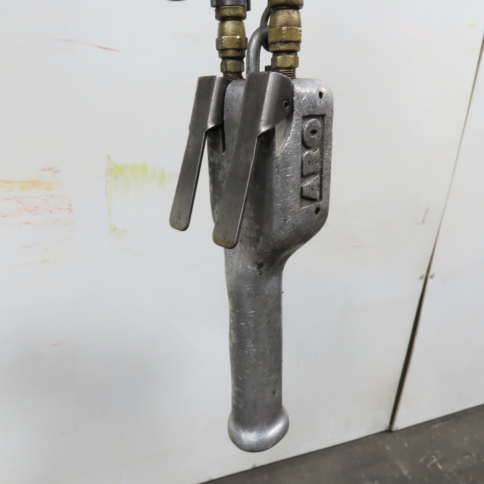 ARO 7718C 1/2 Ton 1000LB Air Pneumatic Chain Hoist 10' Lift W/ Pendant