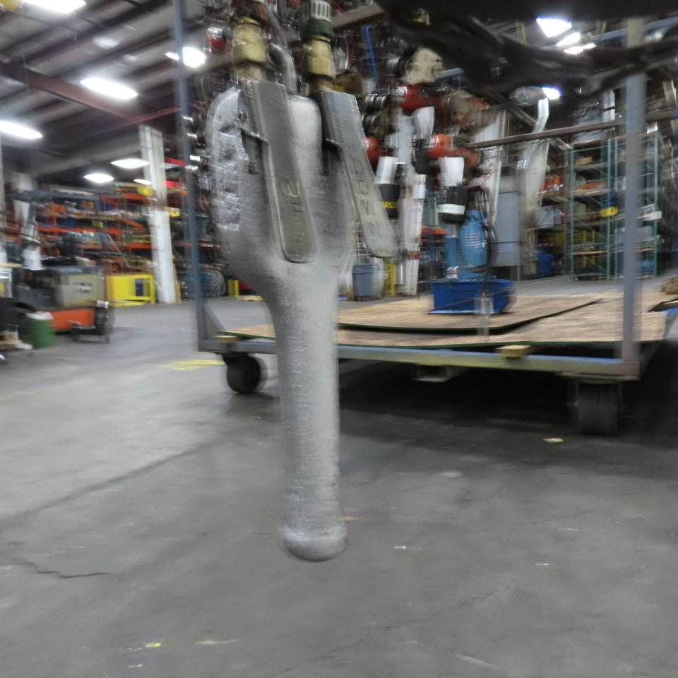 ARO 7756C 1/2 Ton 1000LB Air Pneumatic Chain Hoist 10' Lift W/ Pendant