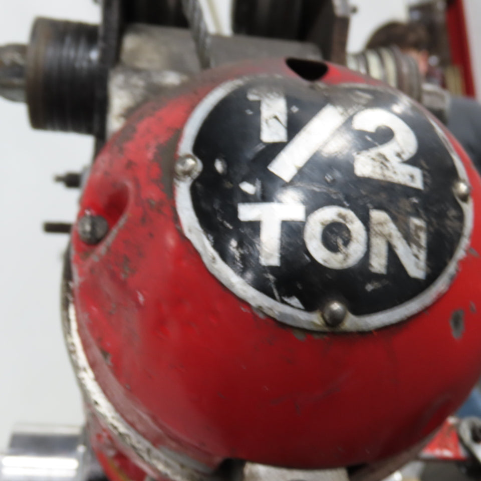 ARO 7756DT 1/2 Ton 1000LB Air Pneumatic Chain Hoist 10' Lift W/ Pendant