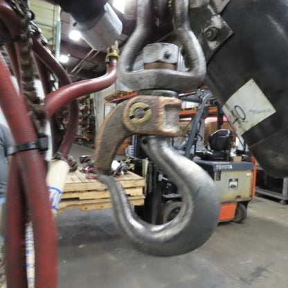 ARO 7756DT 1/2 Ton 1000LB Air Pneumatic Chain Hoist 10' Lift W/ Pendant