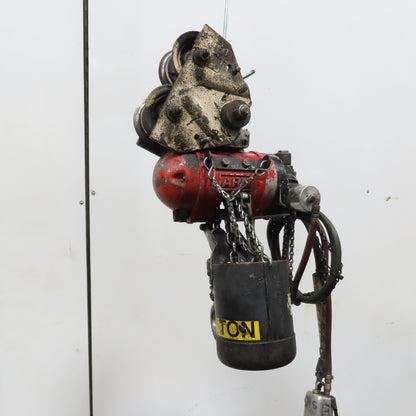 ARO <-- 7756DT 1/2 Ton 1000LB Air Pneumatic Chain Hoist 12' Lift W/ Pendant