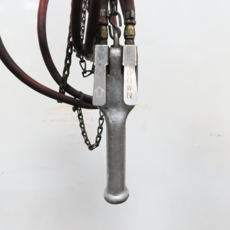 ARO 7756DT 1/2 Ton 1000LB Air Pneumatic Chain Hoist 12' Lift W/ Pendant