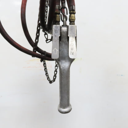 ARO 7756DT 1/2 Ton 1000LB Air Pneumatic Chain Hoist 12' Lift W/ Pendant