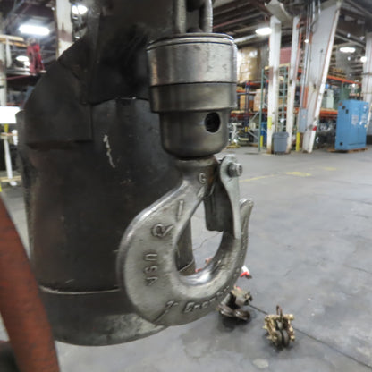 ARO 7756DT 1/2 Ton 1000LB Air Pneumatic Chain Hoist 10' Lift W/ Pendant
