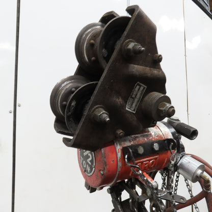 ARO 7756DT 1/2 Ton 1000LB Air Pneumatic Chain Hoist 10' Lift W/ Pendant