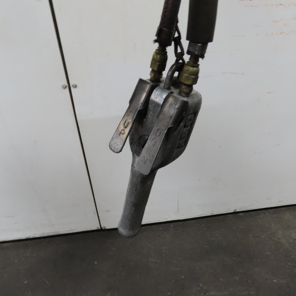 ARO 7756DT 1/2 Ton 1000LB Air Pneumatic Chain Hoist 10' Lift W/ Pendant