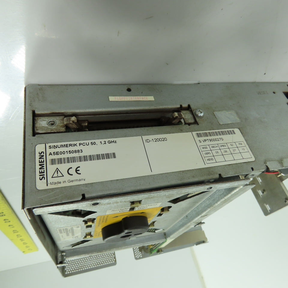 Siemens A5E00150883 Sinumerik PCU 50 1.2GHz Industrial PC Controller