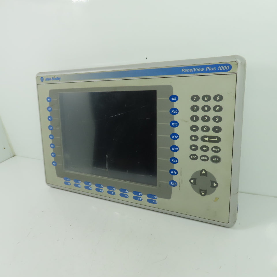 Allen-Bradley 2711P-RDB10C PanelView Plus 1000 Ser B Color Key/Touch Display