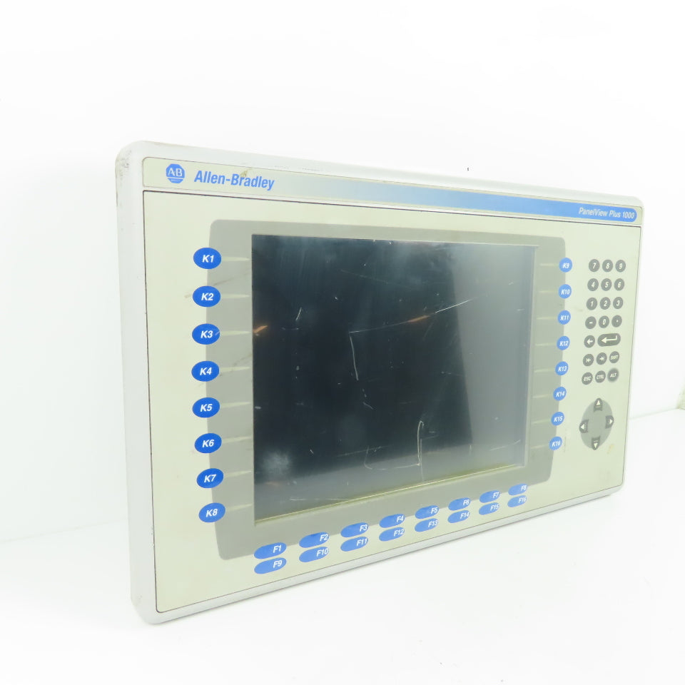 Allen-Bradley 2711P-RDB10C PanelView Plus 1000 Ser B Color Key/Touch Display