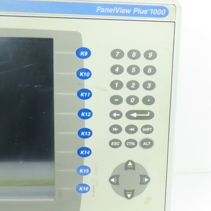 Allen-Bradley 2711P-RDB10C PanelView Plus 1000 Ser B Color Key/Touch Display