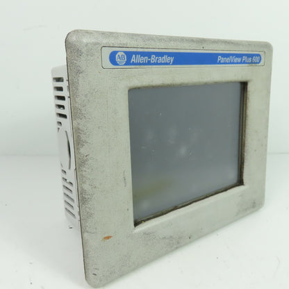 Allen-Bradley 2711PC-T6C20D8 PanelView Plus 600 HMI Terminal 24VDC Ser A