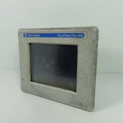 Allen-Bradley 2711PC-T6C20D8 PanelView Plus 600 HMI Terminal 24VDC Ser A