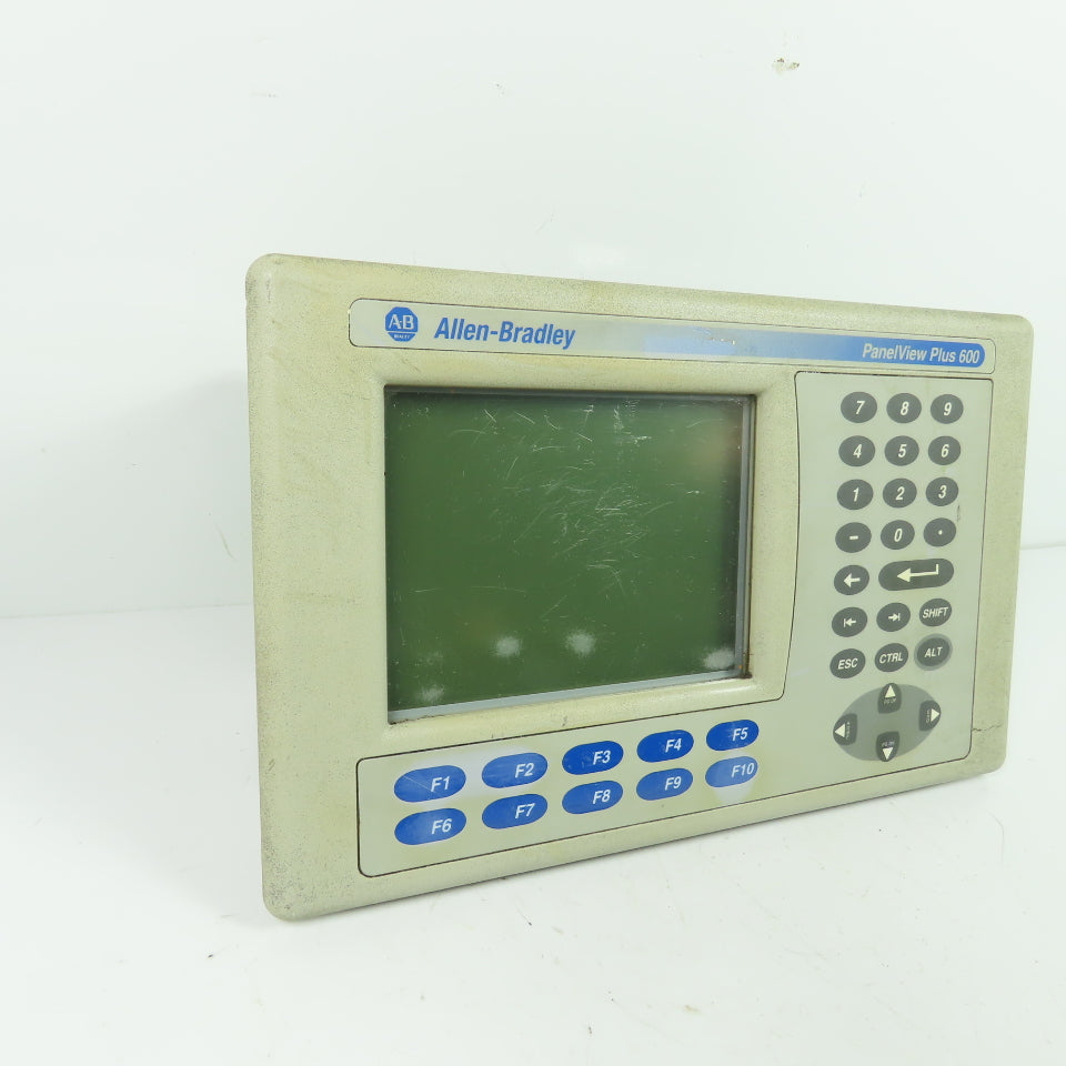 Allen-Bradley 2711P-B6M20A PanelView Plus 600 Monitor Operator Display Ser B