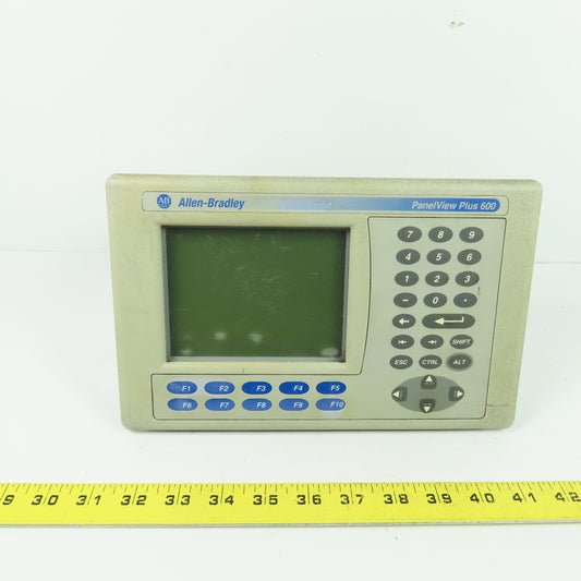 Allen-Bradley 2711P-B6M20A PanelView Plus 600 Monitor Operator Display Ser B