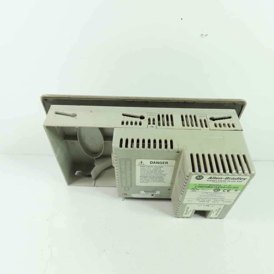 Allen-Bradley 2711P-B6M20A PanelView Plus 600 Monitor Operator Display Ser D