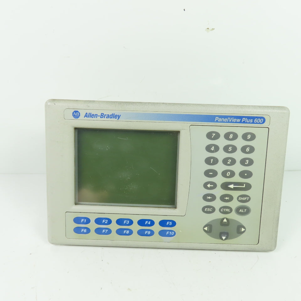 Allen-Bradley 2711P-B6M20A PanelView Plus 600 Monitor Operator Display Ser D