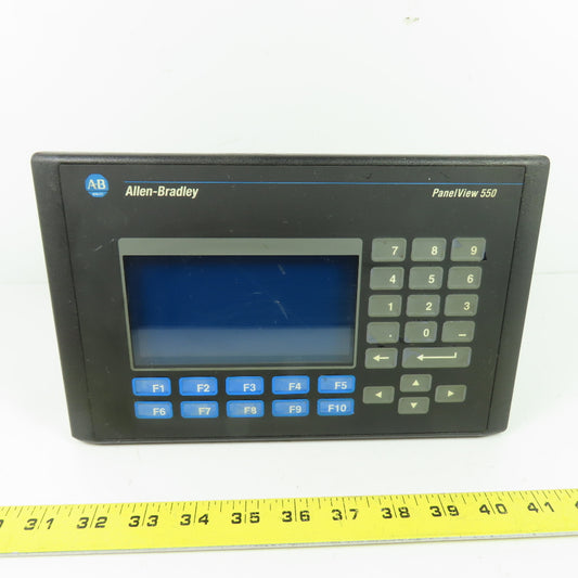 Allen-Bradley 2711-K5A5 PanelView 550 Operator Interface Ser F Rev L FRN 4.20