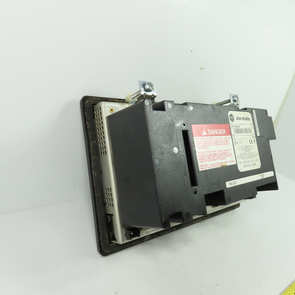 Allen-Bradley 2711-K6C16 PanelView 600 Operator Interface Ser C Rev A FRN 4.44