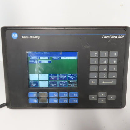 Allen-Bradley 2711-K6C16 PanelView 600 Operator Interface Ser C Rev A FRN 4.44