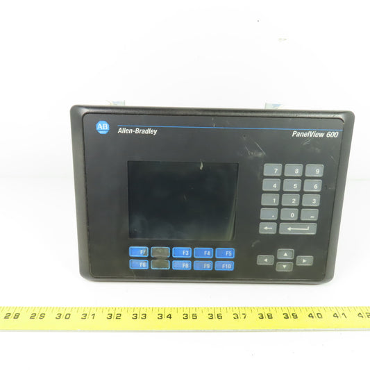 Allen-Bradley 2711-K6C16 PanelView 600 Operator Interface Ser C Rev A FRN 4.44