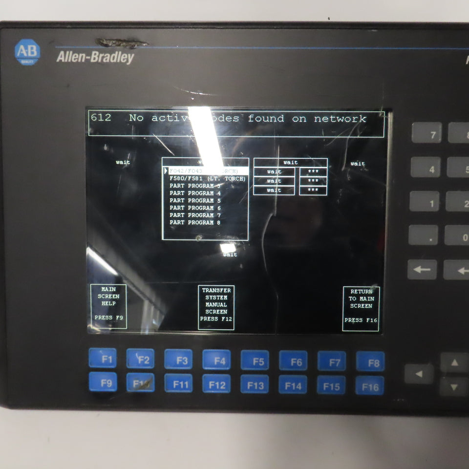 Allen-Bradley 2711-K10G3 PanelView 1000 Operator Interface Ser D Rev A FRN 4.43