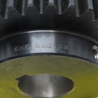 KHK SS3-38 Spur Gear 38 Teeth 120mm OD 35mm Bore
