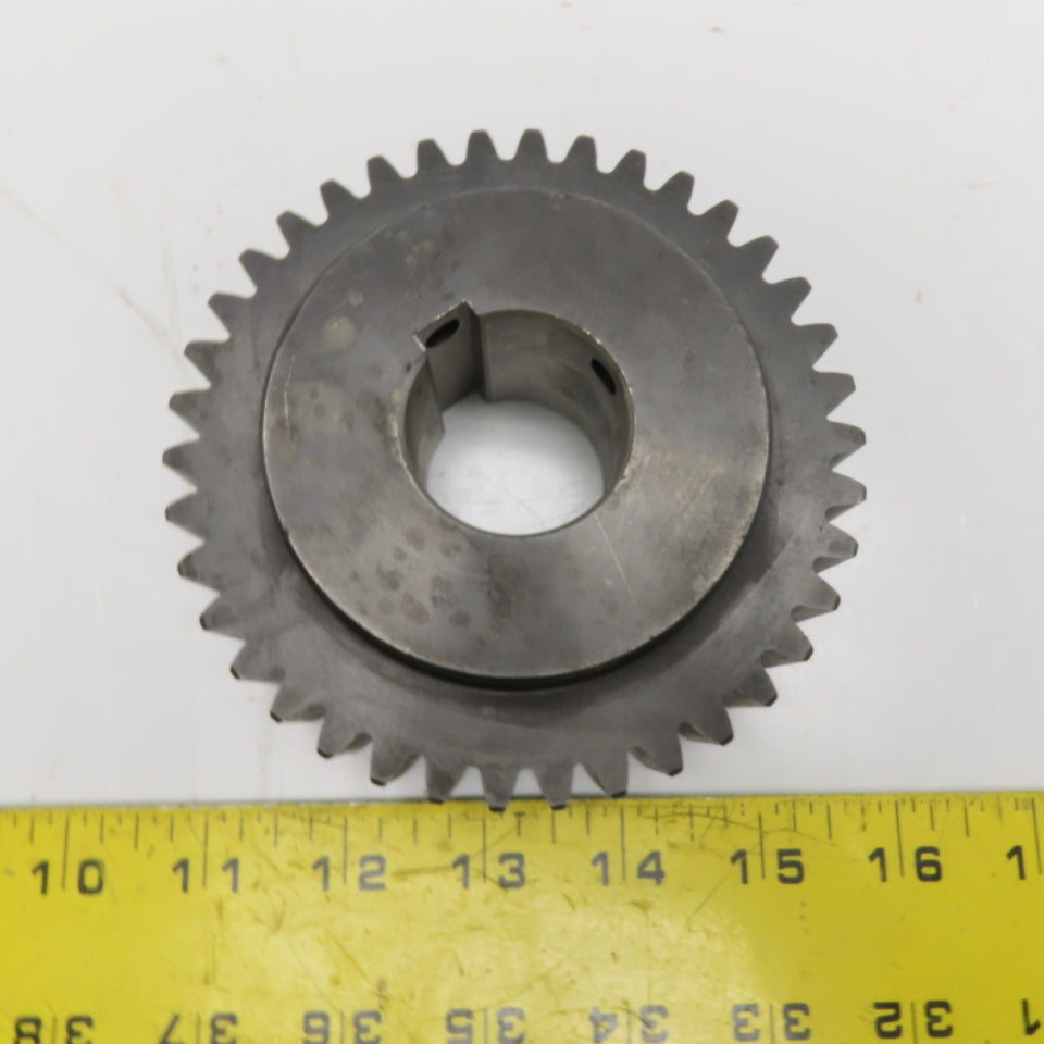 KHK SS3-38 Spur Gear 38 Teeth 120mm OD 35mm Bore