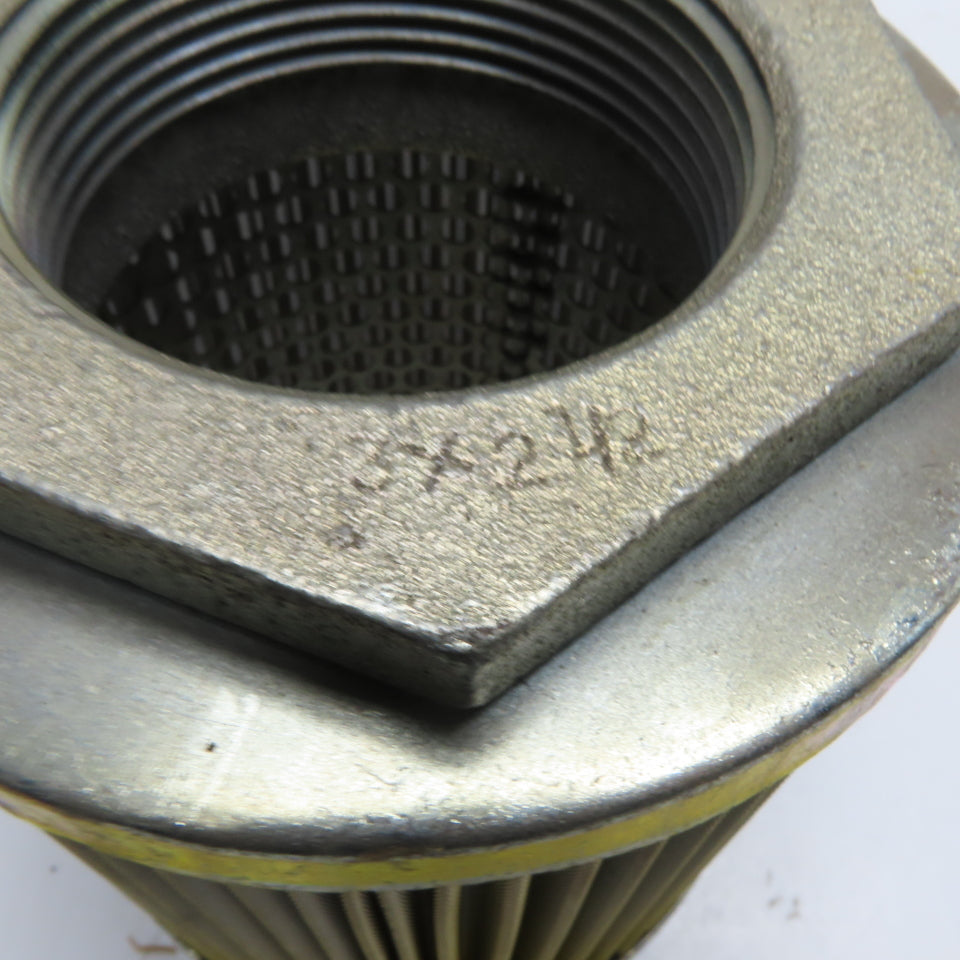 Filter-Mart 33-2311 Hydraulic Filter Element 3" x 2-1/2" Threaded Stainless Mesh