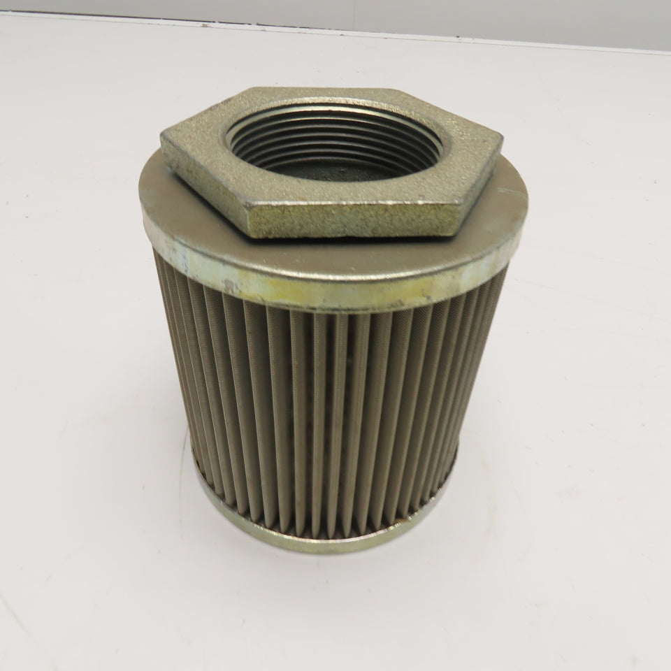 Filter-Mart 33-2311 Hydraulic Filter Element 3" x 2-1/2" Threaded Stainless Mesh